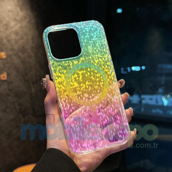 MD iPhone 16 Pro Max Magsafe Uyumlu Petite Serisi Silikon Kılıf