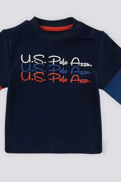 U.S. Polo Assn Garnili Kol Detay Bebek 2 Li Takım - 3
