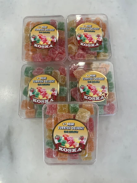 KOSKA KUŞ LOKUMU MİNİŞ 100 GR KOLİ 24 ADET