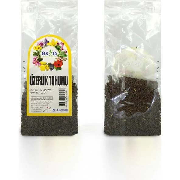 Esila Üzerlik Tohumu 100 Gr