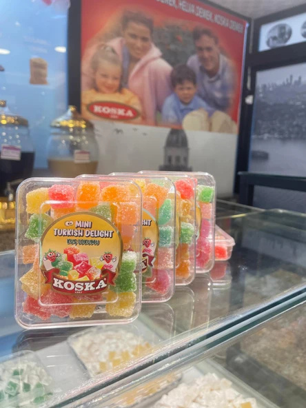 KOSKA KUŞ LOKUMU MİNİŞ 100 GR KOLİ 24 ADET - 2