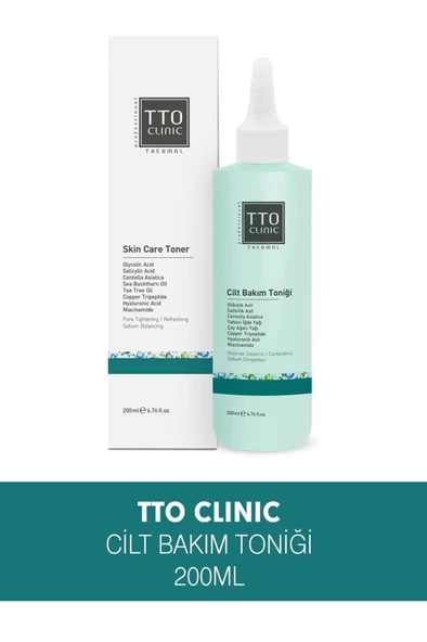 Tto Clınıc Cilt Bakım Toniği 200 ML