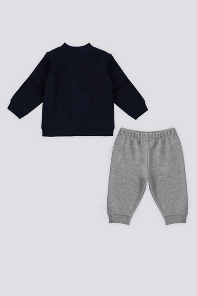 U.S. Polo Assn Çıtçıtlı Uspa Baskı Bebek 2 Li Takım - 4