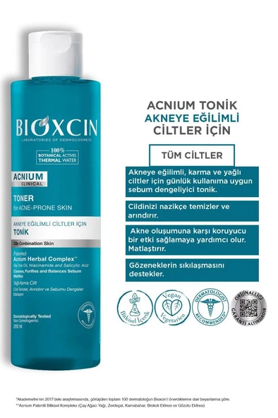 Bioxcin Acnium Tonik 200 Ml - 2