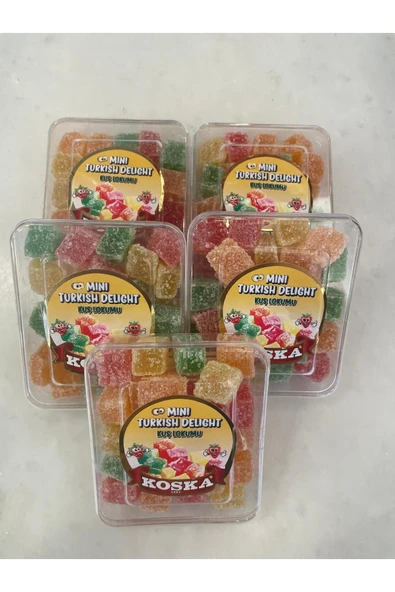 KUŞ LOKUMU MİNİŞ 100 GR  (3 ADET) - 3
