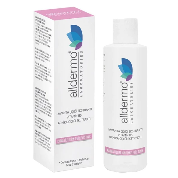 Alldermo Karma Ciltler İçin Temizleyici Tonik 200 ml