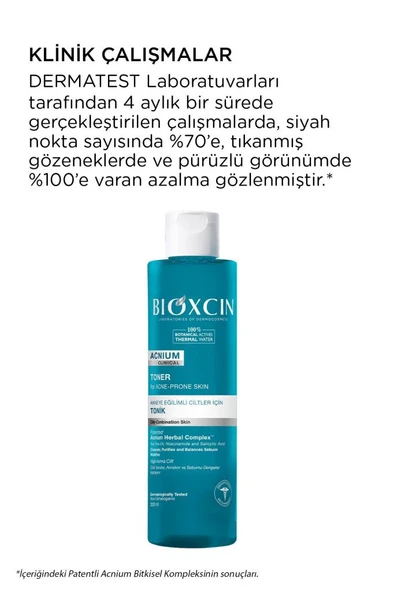 Bioxcin Acnium Tonik 200 Ml - 7