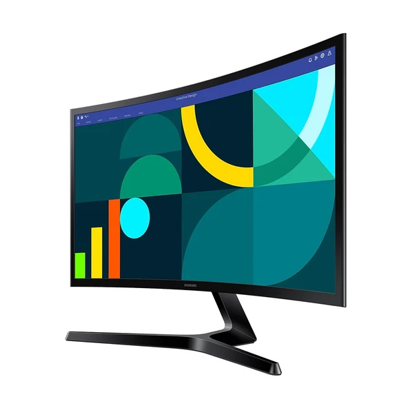 SAMSUNG Essential S3 24” 100Hz 4Ms Full HD LS24D366GAUXUF Kavisli Monitör - 2