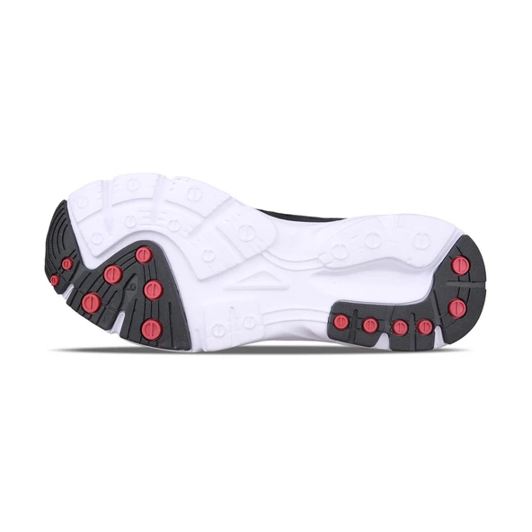 Erkek Günlük Ayakkabı - Siyah-Beyaz, Tekstil - Resim 4