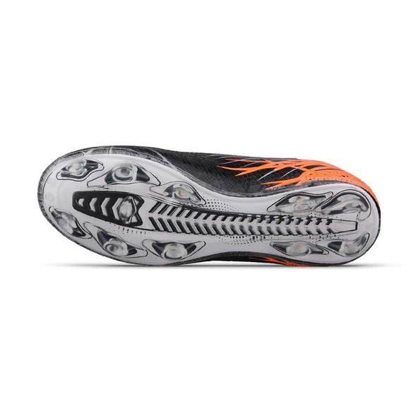 Erkek Krampon Futbol Ayakkabısı - Siyah-Turuncu, Performans - 4