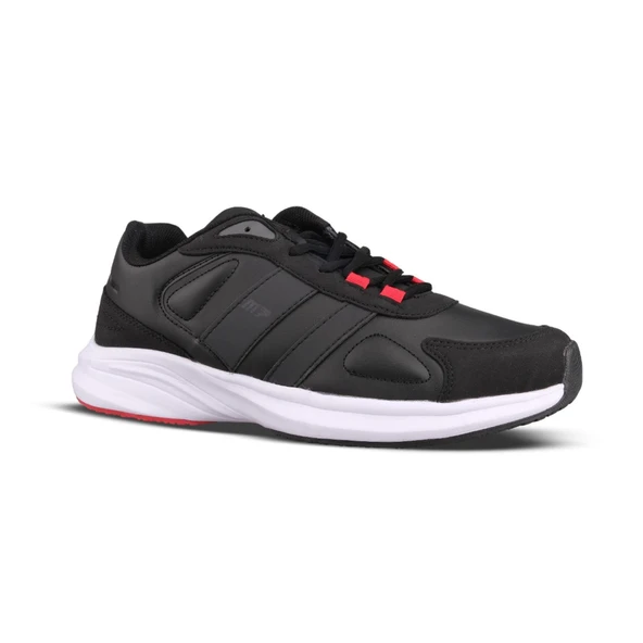 Erkek Spor Ayakkabı - Siyah-Beyaz, - Resim 3