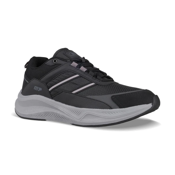 Erkek Spor Ayakkabı - Siyah, - Resim 3