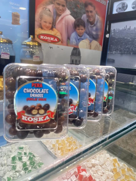 KOSKA MİNİŞ ÇİKOLAT DRAJE 100 GR KOLİ 24 ADET - 3