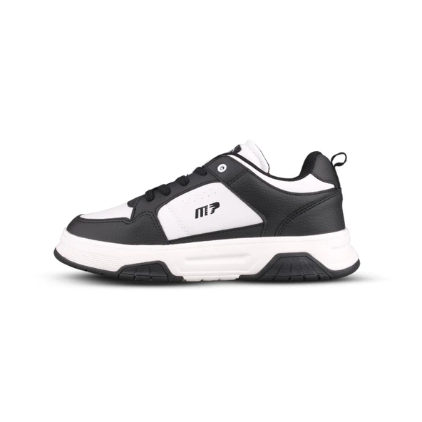 Erkek Sneaker - Siyah-Beyaz, - 2