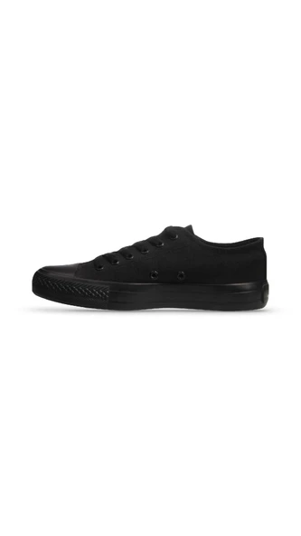 Kadın Sneaker - Siyah, Tekstil - 2