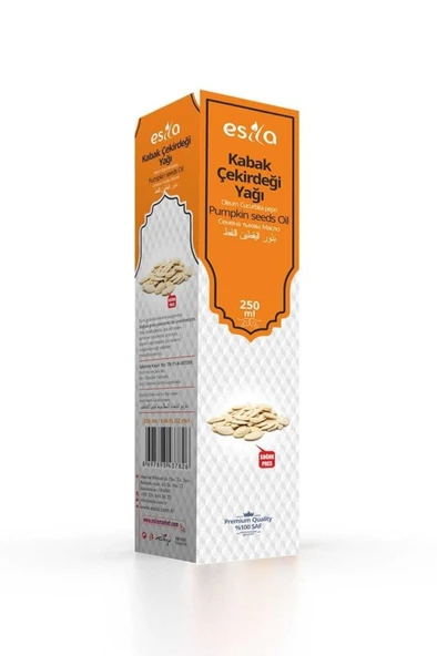 Esila Kabak Çekirdeği Yağı 250 ml