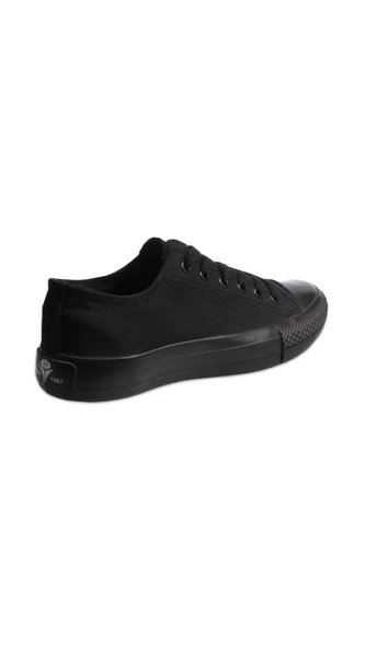 Kadın Sneaker - Siyah, Tekstil - 3