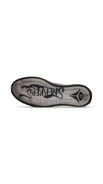 Kadın Sneaker - Siyah, Tekstil - 5