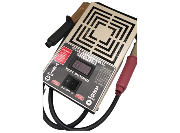 TUĞRA 6-12-24 VOLT 125 AMPER AKÜ TEST CİHAZI TET125