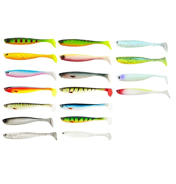 Lucky John Basara 3D Soft Swim 3.5'' (8.89 cm) 6P Silikon Yem  PG04