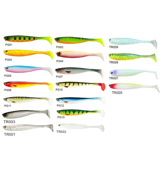 Lucky John Basara 3D Soft Swim 3.5'' (8.89 cm) 6P Silikon Yem  TR002 - 2