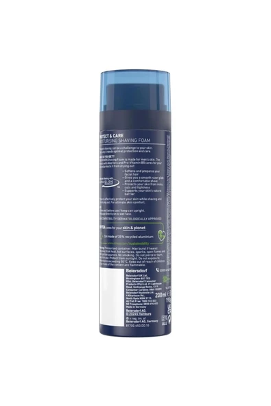 NIVEA MEN PROTECT & CARE KÖPÜĞÜ 200ML - 2
