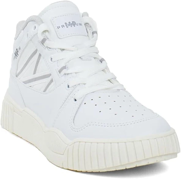 Kadın Sneaker - Beyaz, Bilek Boy - 3