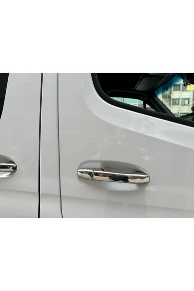 BRSPLAST  Mercedes Sprinter W907 Uyumlu 2019 Ve Üzeri Krom Kapı Kolu 2 Kapı Paslanmaz Çelik - 2
