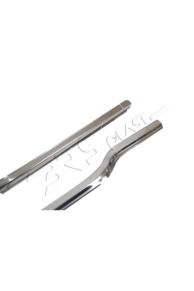 BRSPLAST  Ford Connect Uyumlu 2003-2014 Krom Cam Çıtası 4 Parça Paslanmaz Çelik - 3