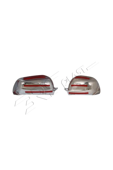 BRSPLAST  Volkswagen Bora Uyumlu 1998-2004 Ayna Kapağı 2 Parça Abs Krom Kaplama - 5