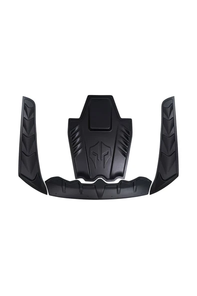 BRSPLAST  Dacia Duster Uyumlu 2010-2017 Abs Ön Kaput Scoop Ve Dragon Set 4 Parça - 3
