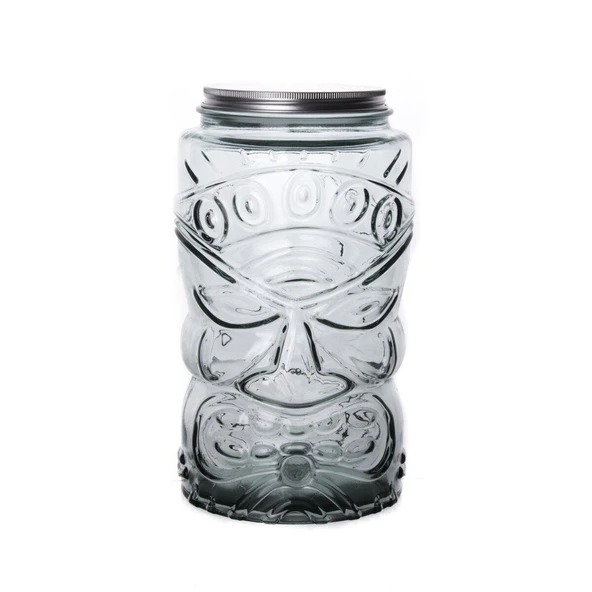 San Miguel Tarro Tiki Metal Kapaklı Kavanoz 6 Litre 813821 - 2