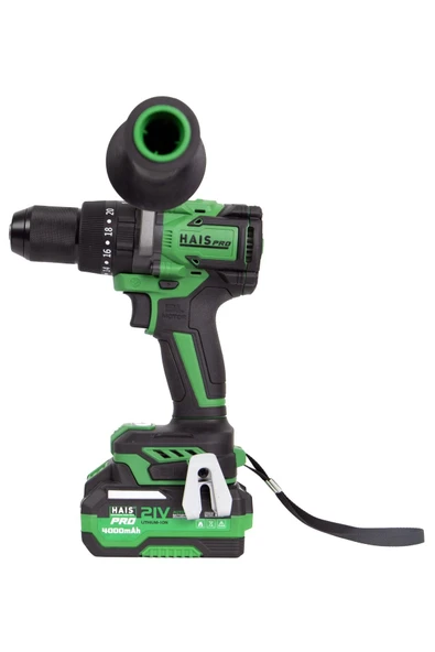 Haispro RB-DB2109 Profesyonel Darbeli Matkap 21 V 2x4.0 Ah Çift Akülü 150 Nm Yüksek Tork - 5