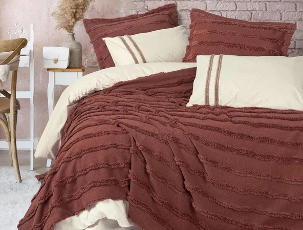 Cotton Box Limi Çift Kişilik Yatak Örtüsü Ve Nevresim Takımı Rolf Taçın - 1