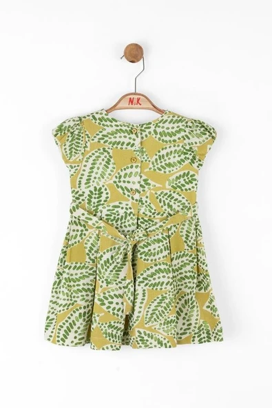 Kız Bebek Leaf Elbise - 2