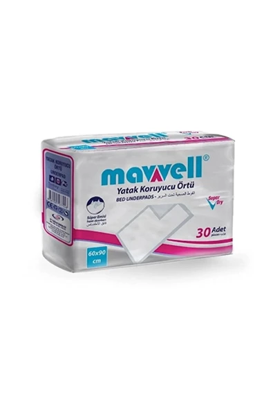 MAVVELL Kedi Köpek Çiş Pedi 60 X 90 Cm 30 Adet