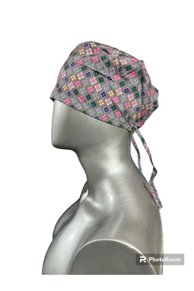 BEYAZ MEDİKAL Doktor Hemşire Aşçı Cerrahi Bone Hastane Bonesi Bandana