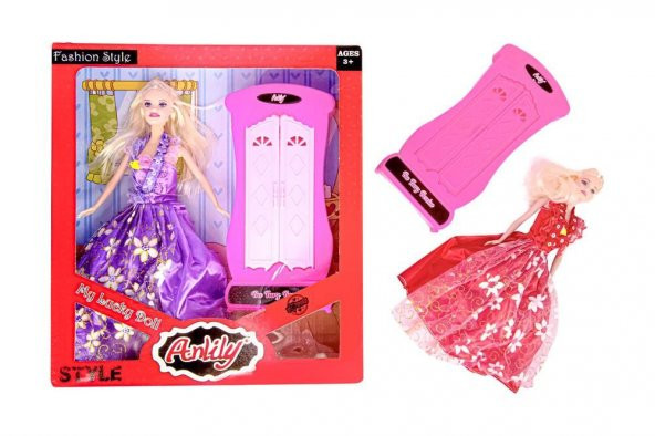 Anlily Bebek Aksesuarlı Dolaplı - 2