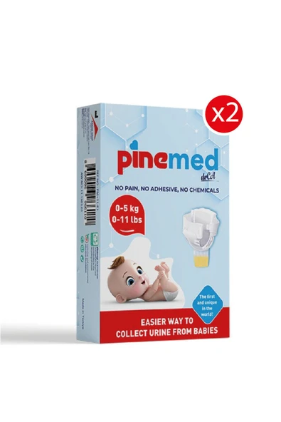 PİNEMED Idrar Toplama Bezi (0-5 Kg) 2 Adet Kampanyalı Ürün
