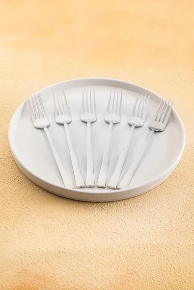 Acar Yt-05809 Karat Moon 6 Lı Yemek Çatal Tk.