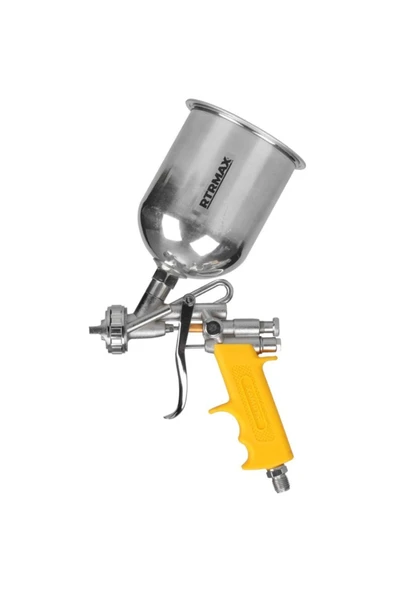 Rtrmax RH20601 Üst Depo Havalı Boya Tabancası 600 Ml- 1.8 Mm- 1/4''