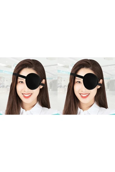 ARWEX 2 Adet Göz Kapama Bandı Tek Göz Korsan Bandı Göz Bandajı Göz Tembelliği Bandı Göz Pedi Göz Bandı - 2