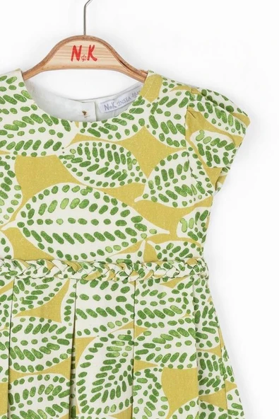 Kız Bebek Leaf Elbise - 3