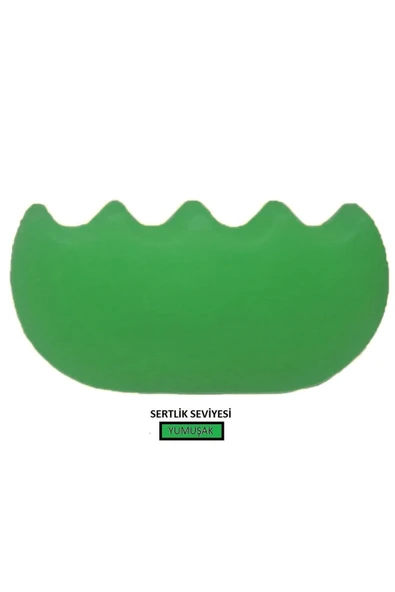 ZEYSAN Silikon Stres Aparatı El Egzersiz Güçlendirici Fizik Tedavi El Bilek Parmak Güçlendirme Yeşil - 2