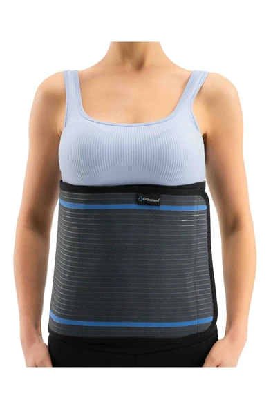 ORTHOLAND Batın ( Abdominal ) Korse Füme ( Misineli Kumaş )bedensiz Ml-0236-0 - 2