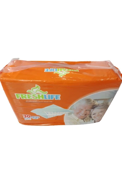 FRESHLİFE 60x90 30 Lu 4 Paket Yatak Koruyucu Alez 30 X 4=120 Adet - 5