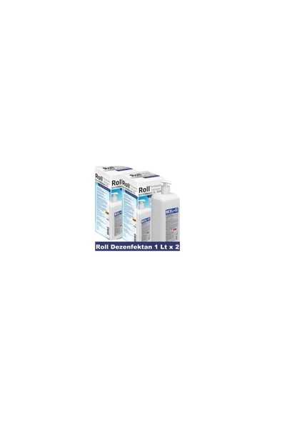 ROLL Antiseptik Solüsyon El Ve Cilt Dezenfektanı 1 Lt. X 2 Adet