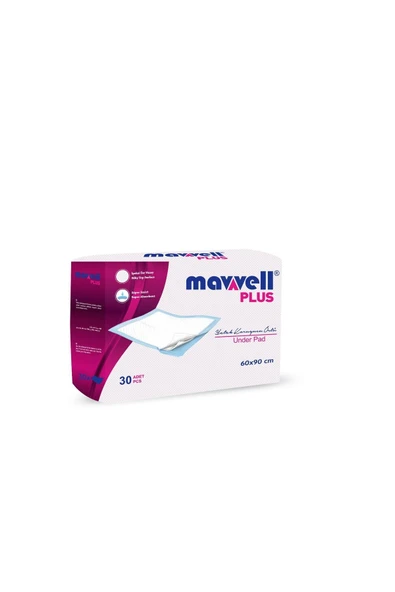 MAVVELL Plus Kedi-köpek Çiş Pedi 60x90 Cm 90 Kullanım - 2