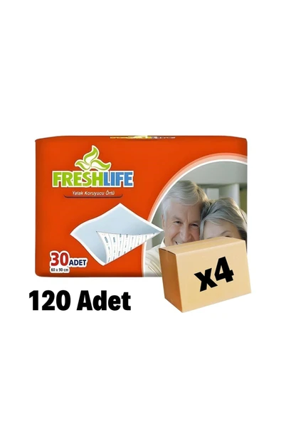 FRESHLİFE Yatak Koruyucu Örtü 60x90 Cm 30x4 (120 ADET)