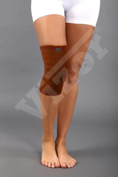 VİZOR Deve Tüyü Yün Dizlik Çift